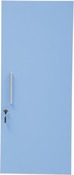 Locker - hout - deur 83,3 cm - blauw