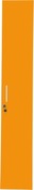Locker - hout - deur 171 cm -oranje