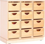 Flexi - M-Kast - 3Kolommen - Sokkel