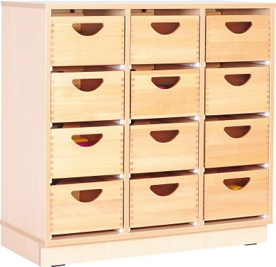 Flexi - M-kast - 3kolommen - Sokkel