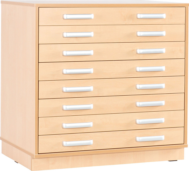 Flexi - M-kast - 8 Brede Laden - Sokkel