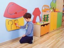 Fairytale activiteitenwand-huis