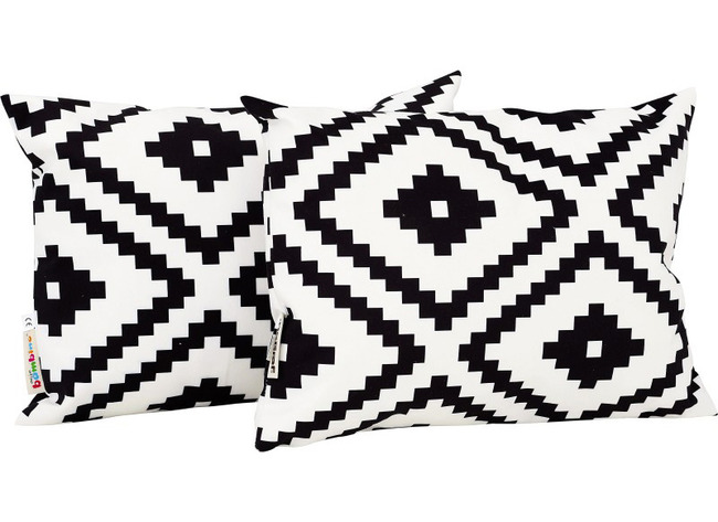 Kussens - 40x30cm - Ruit 2st