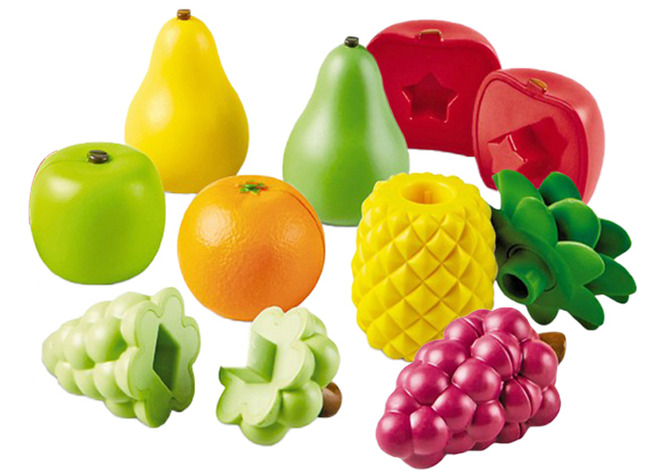 Eerste Speelgoed - Learning Resources - Snap N Learn Fruit - Set Van 16