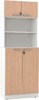 Kast - Grande - Wit - 4 Deuren Esdoorn