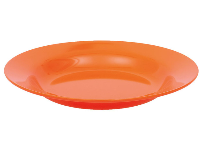 Servies - Colores - Diep Bord - Oranje - Per Stuk