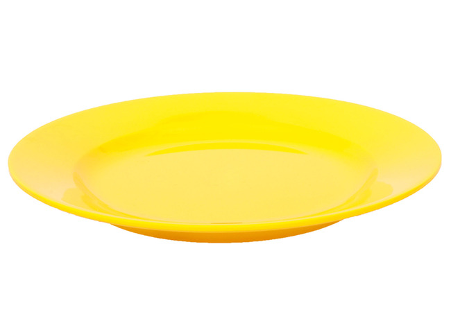 Servies - Colores - Bord 23cm - Geel - Per Stuk