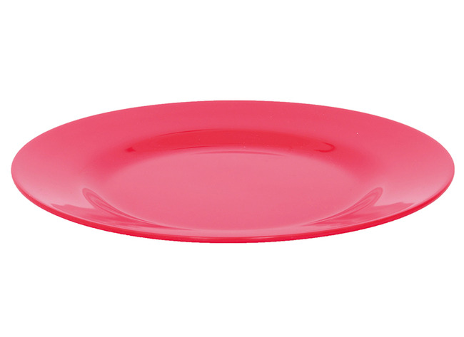Servies - Colores - Bord 19cm - Rood - Per Stuk
