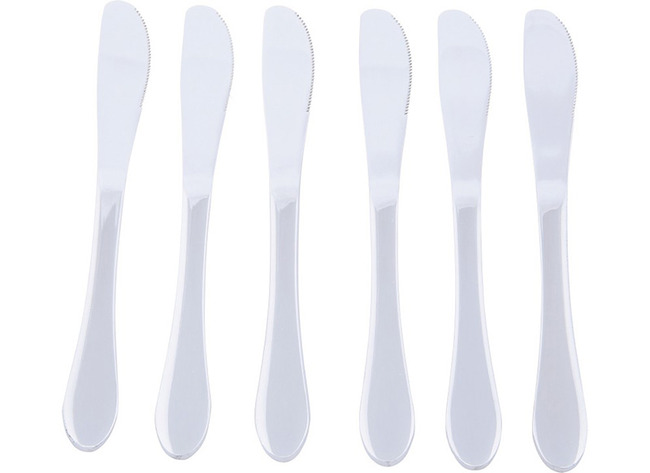Eetgerei - Bestek - Kindermes - Metaal - Set Van 6