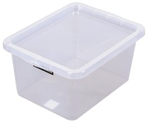 Opbergen - kist transparant - 18l