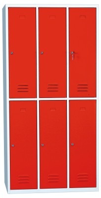 Locker - 6 Deur - 88,5 B