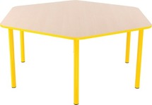 Tafel - Bambini - Zeshoekig