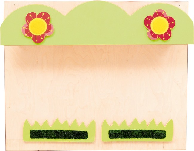 Sensory Huis - Muurpaneel - Legplank