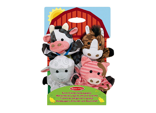 Poppenkastpoppen - Boerderijdieren