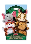 Poppenkastpoppen - Safari Dieren