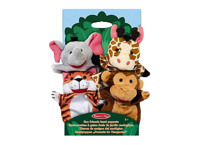 Poppenkastpoppen - Safari Dieren