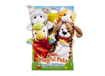 Poppenkastpoppen - huisdieren 4ass