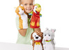 Poppenkastpoppen - huisdieren 4ass