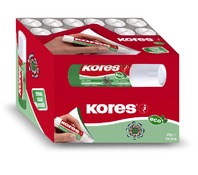 Lijmstift - 20 g - eco - kores - klaspak - set/24