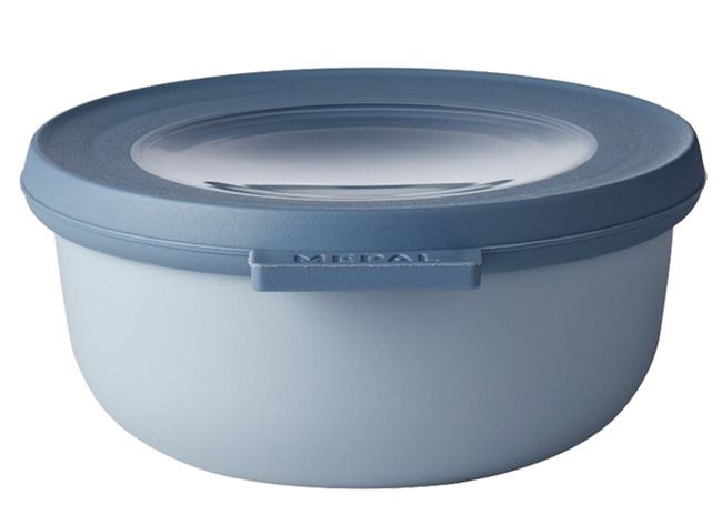 Bewaardozen - Mepal Cirqula - 350 Ml - Kom - Eetgerei - Nordic Blauw - Per Stuk