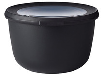 Bewaardozen - Mepal Cirqula - 1000 ml - kom - eetgerei - nordic zwart - per stuk