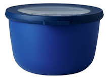 Bewaardozen - Mepal Cirqula - 1000 ml - kom - eetgerei - vivid blue - per stuk