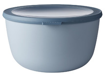 Bewaardozen - Mepal Cirqula - 3000 ml - kom - eetgerei - nordic blauw - per stuk