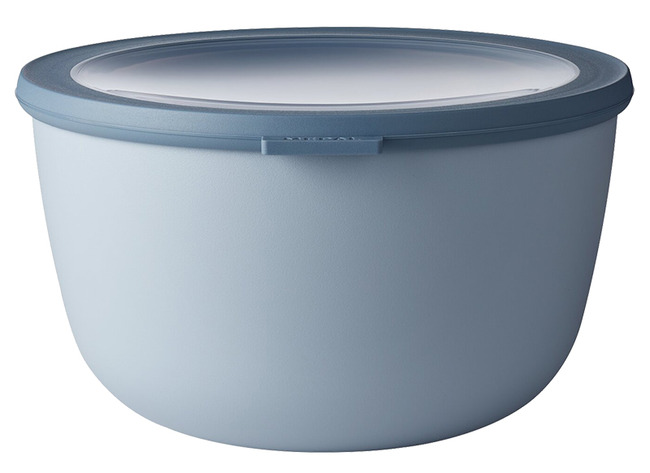 Bewaardozen - Mepal Cirqula - 3000 Ml - Kom - Eetgerei - Nordic Blauw - Per Stuk