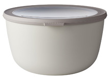 Bewaardozen - Mepal Cirqula - 3000 ml - kom - eetgerei - nordic grijs - per stuk