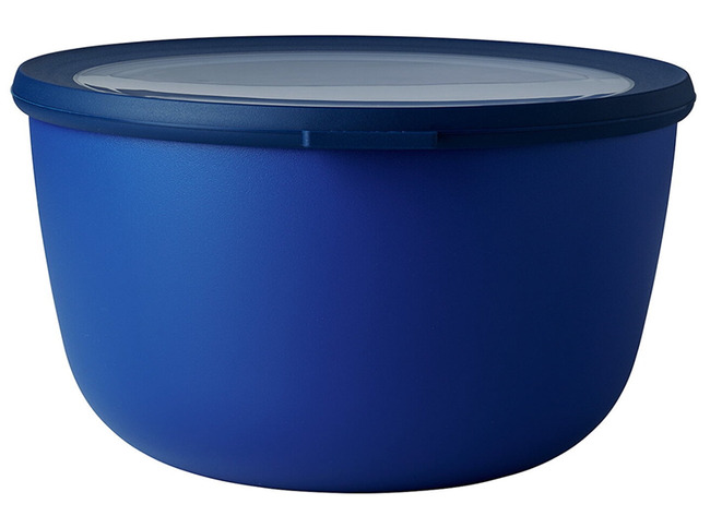 Bewaardozen - Mepal Cirqula - 3000 Ml - Kom - Eetgerei - Vivid Blue - Per Stuk