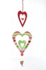 Hout - Mobile Decoratie - hart - per stuk