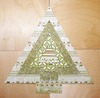 Hout - Mobile Decoratie - kerstboom - per stuk