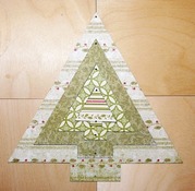 Hout - Mobile Decoratie - kerstboom - per stuk