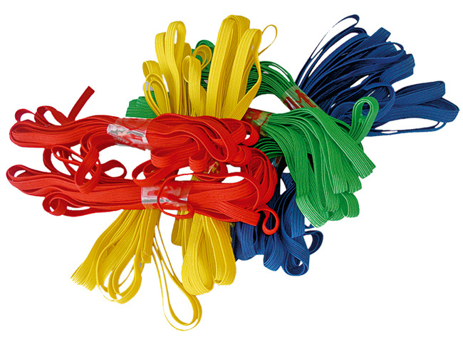 Springtouw - Springelastiek - Gekleurd - Set Van 8 Assorti