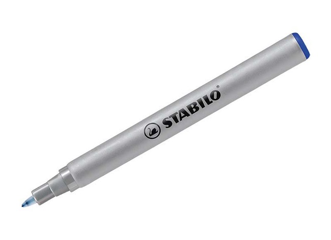Pen - Rollerpen - Stabilo Easyoriginal - 0,3 Mm - Blauw - Navulling - Set Van 3