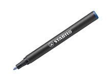 Pen - rollerpen - Stabilo EASYoriginal - 0,5 mm - blauw - navulling - set van 3