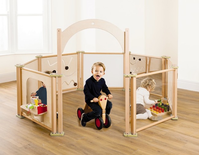 Toddler Grondbox - Set Met Doorloopboog