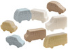 Figuren - Yellow Door Little Lands Vehicles - voertuigen - set van 8