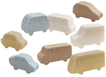 Figuren - Yellow Door Little Lands Vehicles - voertuigen - set van 8