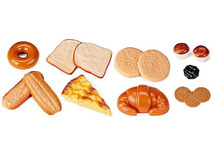 Eten-dessert-assortiment