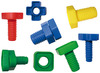 Fijne motoriek - Miniland - Nuts & Bolts - schroeven - per spel