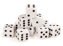 Spellen  dobbelstenen  dots set/10