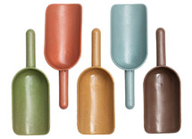 Zandscheppen - TreeNside - gekleurd - bioplastic - set van 5 assorti