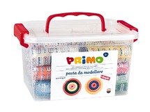 Boetseren - plasticine - modelleerpasta - Primo - Easydo - set van 24 assorti