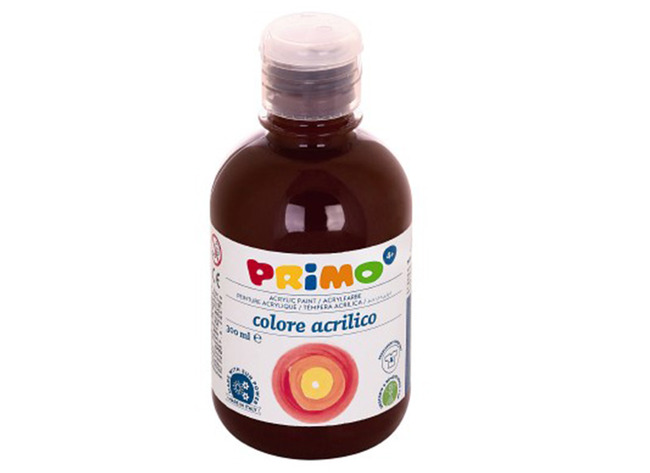Verf - Acrylverf - Primo - 300 Ml - Bruin - Per Stuk