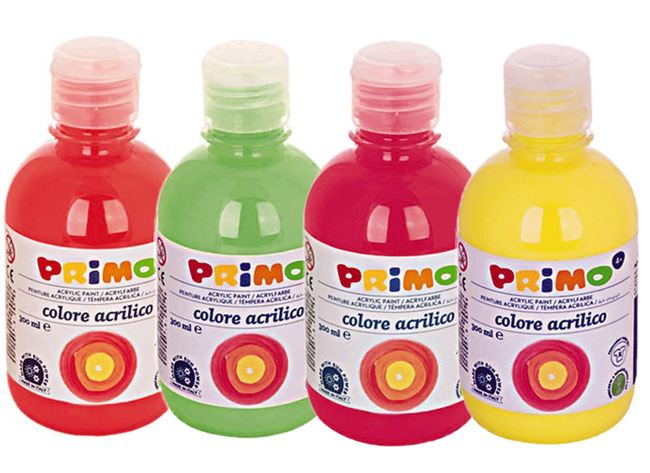 Verf - Acrylverf Primo - Fluo 4st