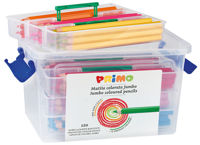 Potloden - Kleurpotloden - Primo Jumbo - Set Van 120