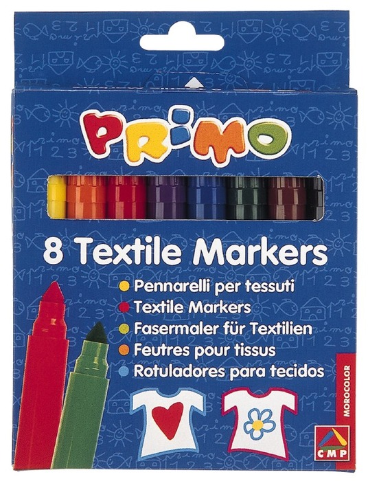 Stiften - Textielstiften - Primo - Set Van 8 Assorti