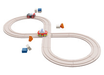 Voertuigen - autobaan - Haba Cars - mijn eerste racebaan - gerecycleerd hout - per set