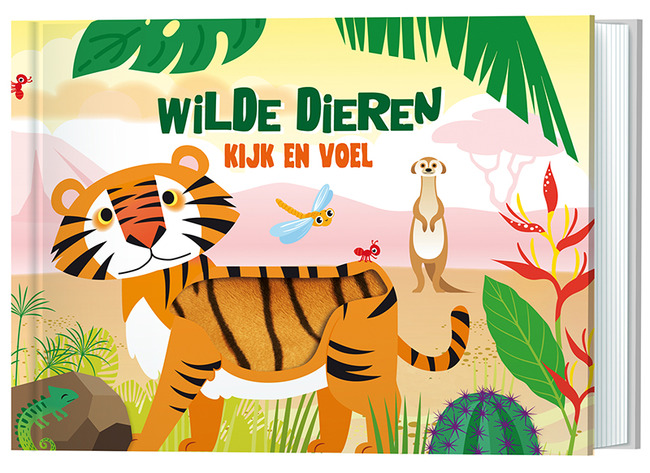 Boekjes - De Lantaarn - Kijk En Voel - Wilde Dieren - Per Stuk